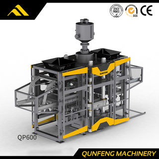 QP600 Vollautomatische Ziegelpresse mit hydraulischer Presse