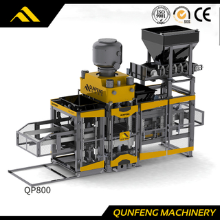QP800 Vollautomatische hydraulische Pressziegelmaschine