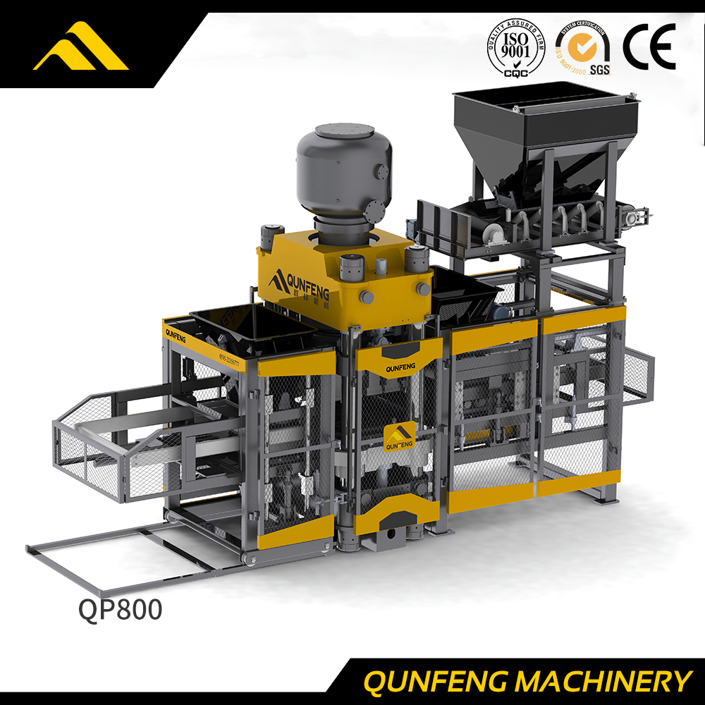 QP800 Hydraulische Pressblockmaschine