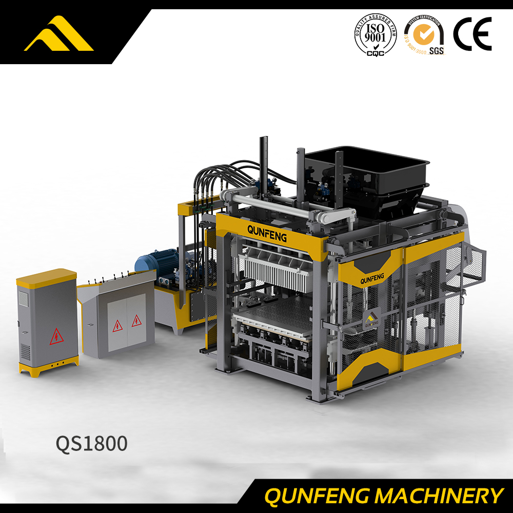 'Supersonic'-Serie China Vibration Block Machine Supplier (QS1800)