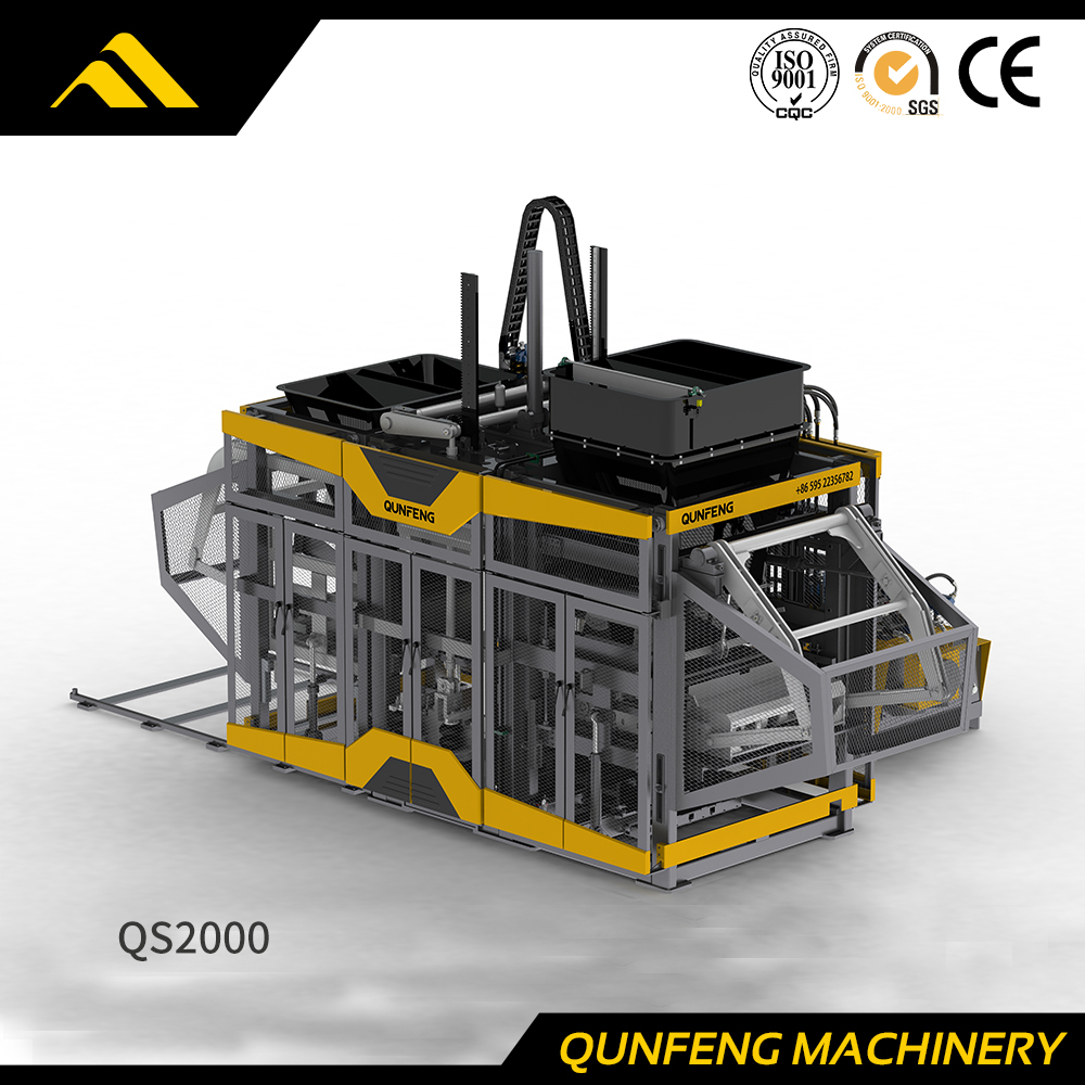 China-Blockherstellungsmaschine der Überschallserie (QS2000)
