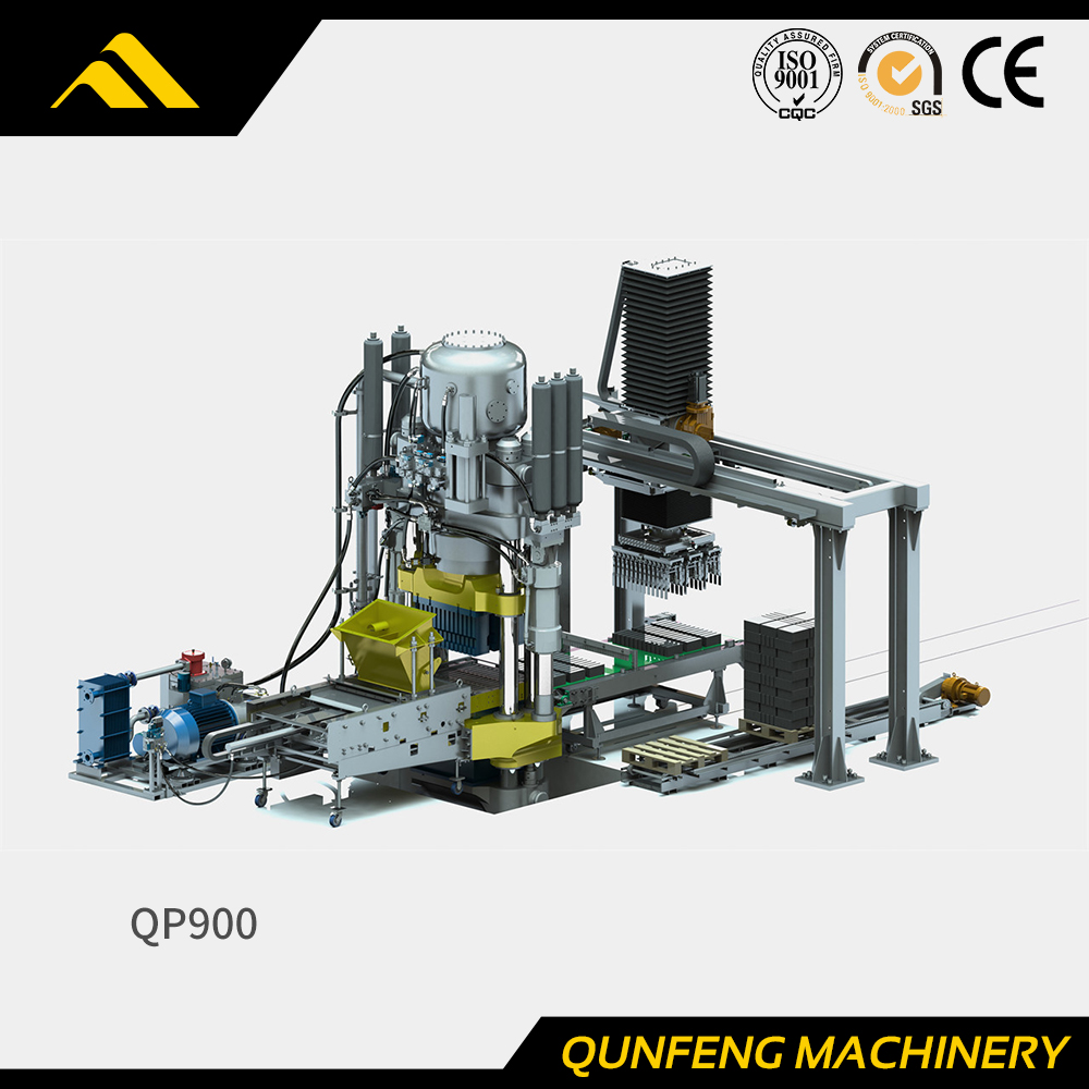 QP900 Hydraulische Blockherstellungsmaschine